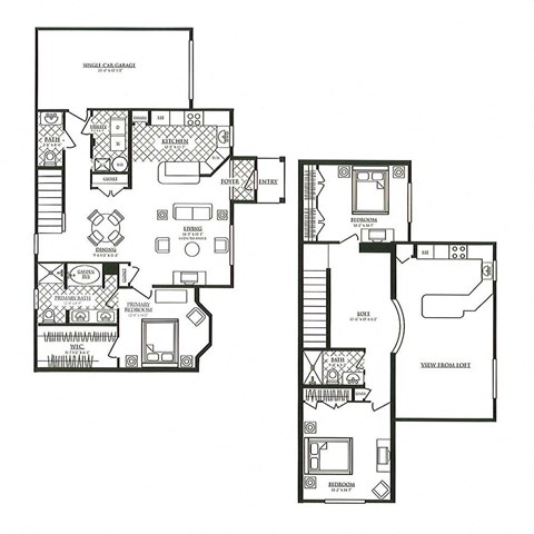a blueprint of a floor plan of a house