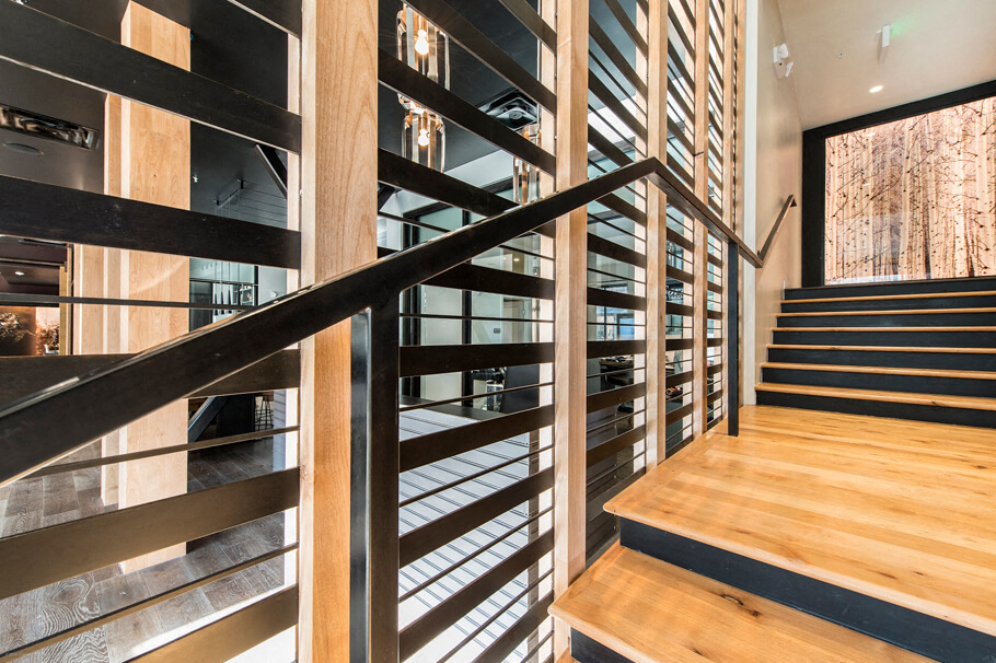 Gunbarrel Center Stylish Stairs