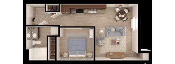 Anthem PDX Apartments B1f Floor Plan