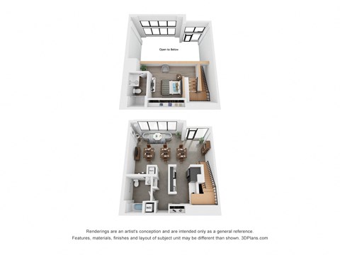 Kado NW Live/Work B Floor Plan