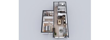 Kado NW A7 with Den Floor Plan