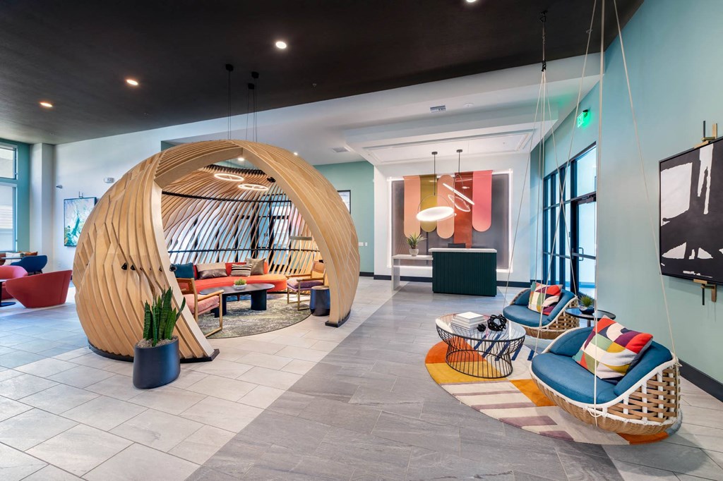 the lobby or reception area at ibis madrid centro