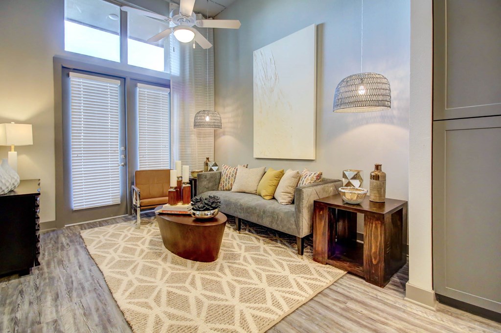 Large Windows & High Ceilings