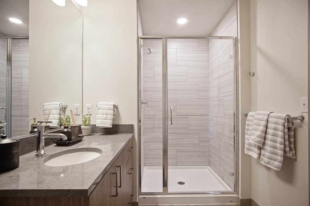 Tempo PDX Model Bathroom