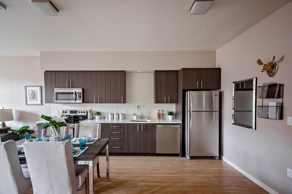 North Hollow Apartments Model Dining Room