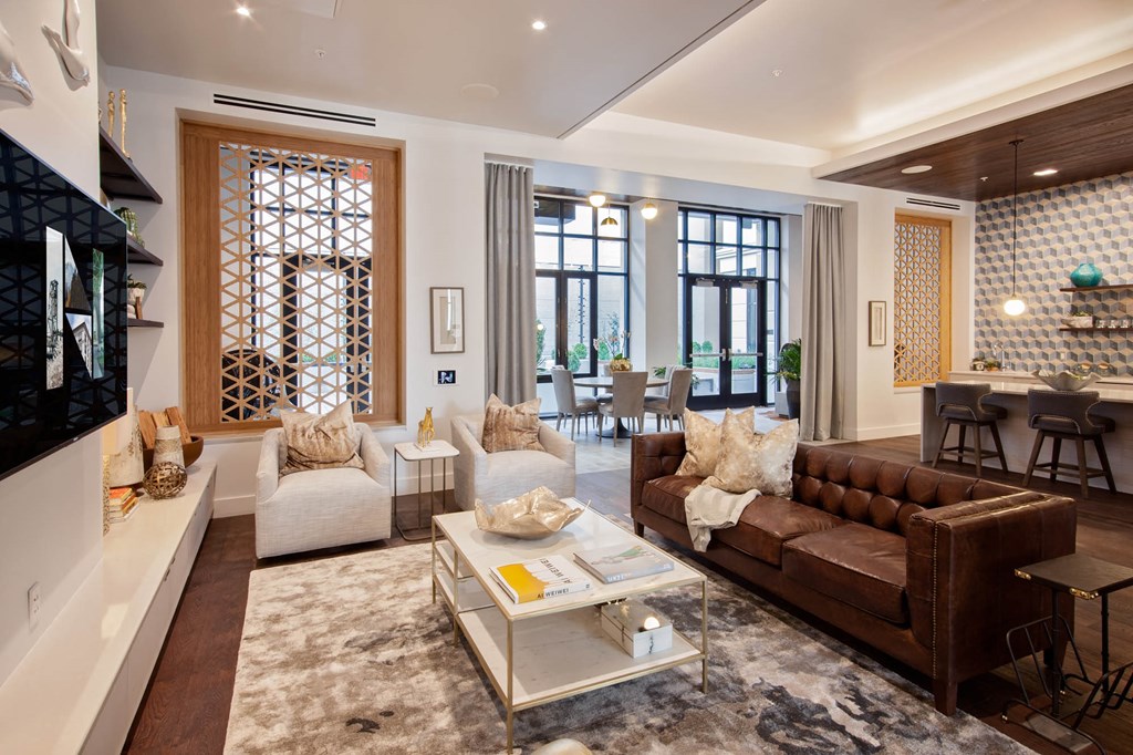 North Hollow Apartments Clubhouse Seating