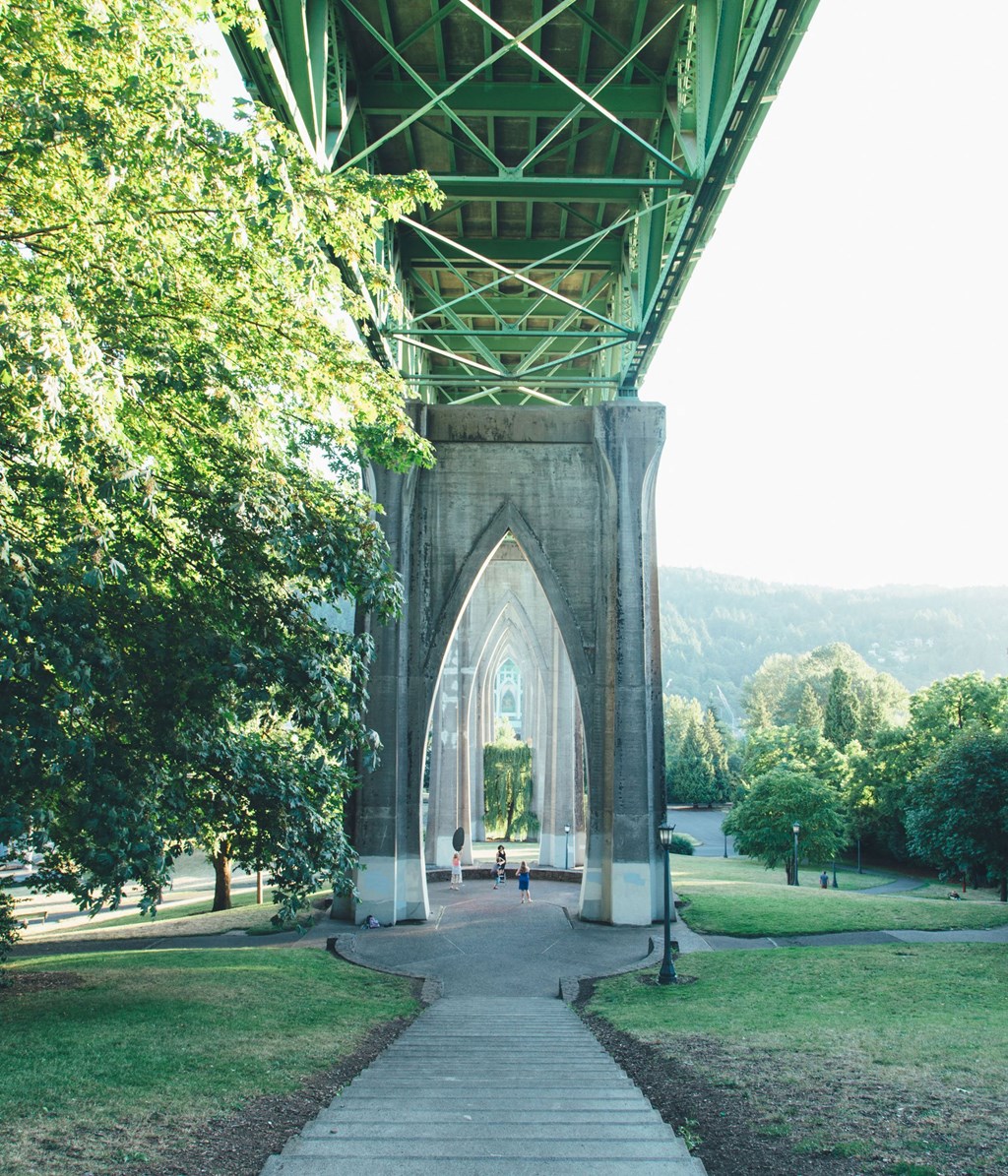 under the bridge by person on 500px