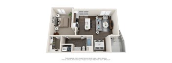 onebedroom carriage apartment at The offset.