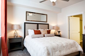 Pine Valley Ranch Apartments Model Bedroom and Ceiling Fan - Photo Gallery 32