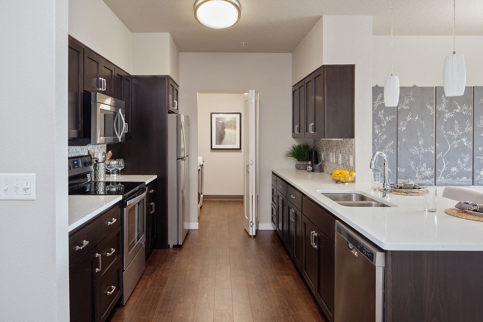 Portera at the Grove_Wilsonville  Kitchen storage