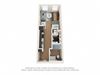 The Postmark Apartments S2B 3D Floor Plan The Postmark Apartments S2B 3D Floor Plan