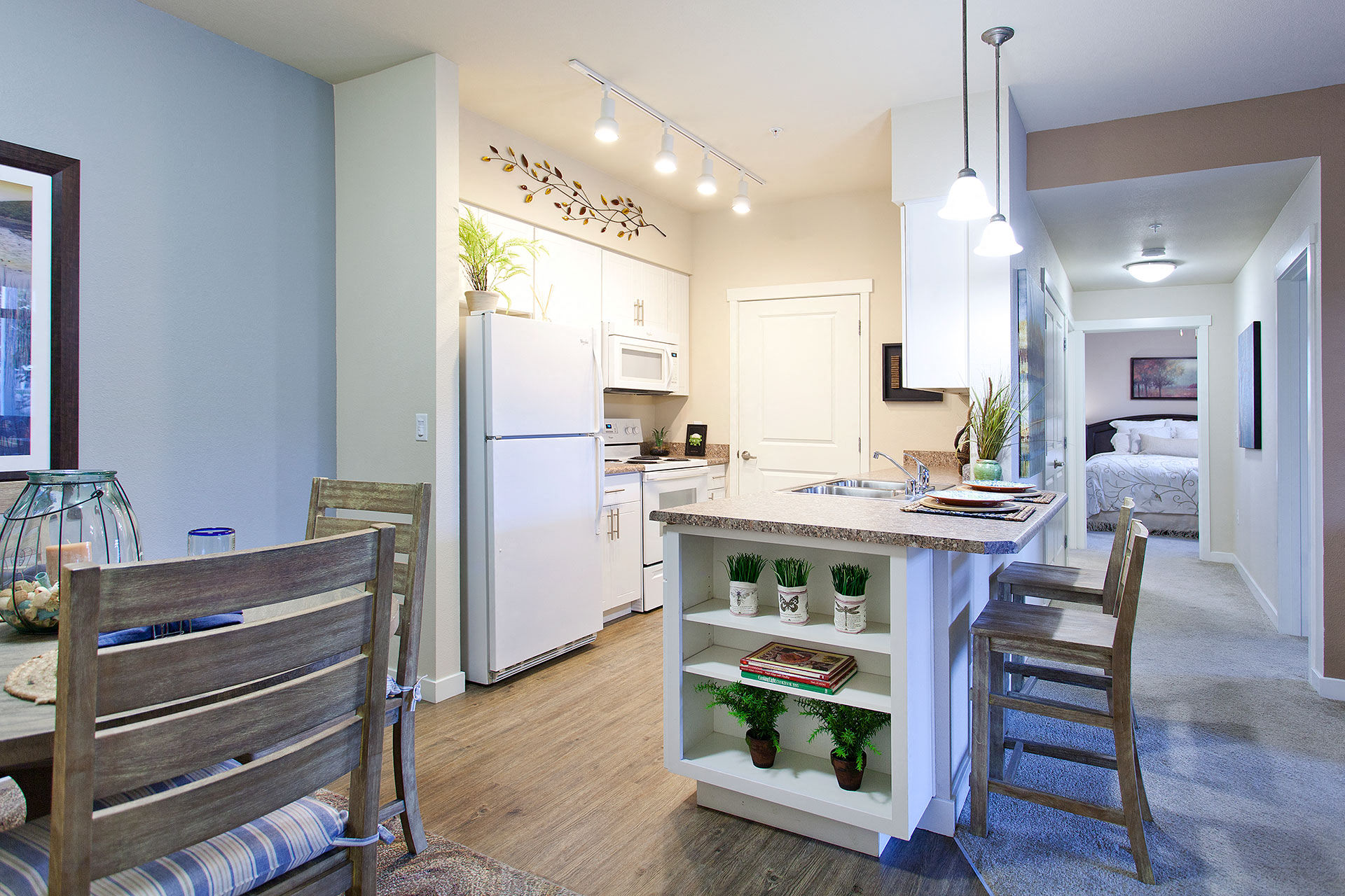 River House Apartments Spokane Valley, Washington Kitchen