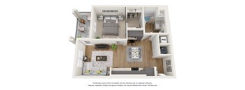 Sante Apartments in Henderson, Nevada A2 Floor Plan