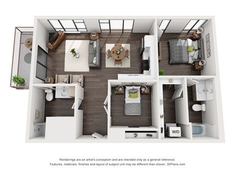 Sky3 Apartments Penthouse B Floor Plan