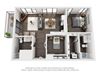 Sky3 Apartments Penthouse B Floor Plan