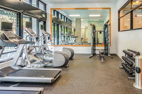 Fitness Studio with Peloton