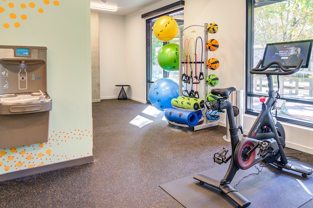 Fitness Studio with Peloton