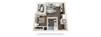 The Offset Studio Floor Plan