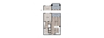 The Edison at Frisco Apartments A1 Floor Plan