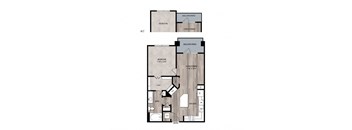 The Edison at Frisco Apartments A2 Floor Plan