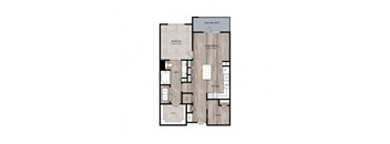 The Edison at Frisco Apartments A5 Floor Plan