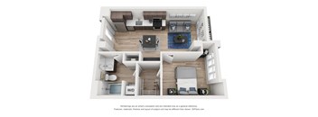 North Hollow Apartments C9 Floor Plan