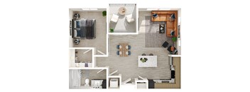 A series of images showing different rooms of a house.