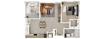 A series of images showing different rooms of a house.