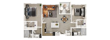 A series of images showing different rooms of a house.