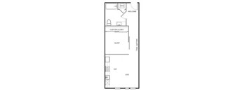 4730 California Apartments Alki Floor Plan