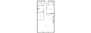 4730 California Apartments Bruce Floor Plan