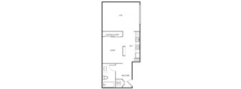 4730 California Apartments Dakota Floor Plan