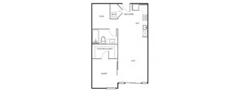 4730 California Apartments Glenn Floor Plan