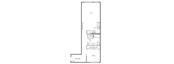 4730 California Apartments Hudson Floor Plan