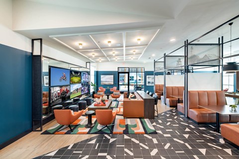 Corsair Apartments Co-Working Area