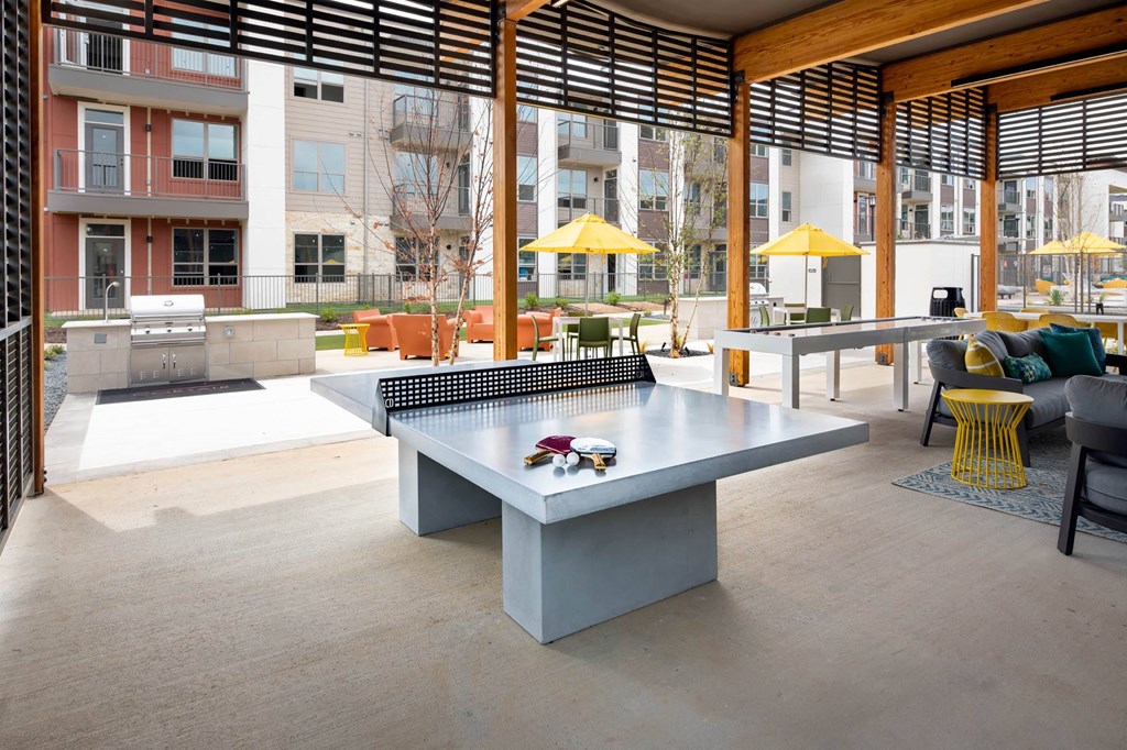 Corsair Apartments Ping Pong Table