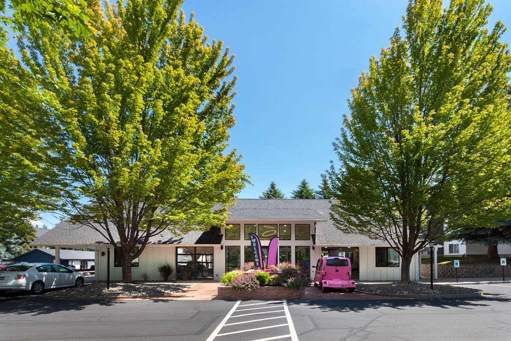 our apartments offer a parking lot for your car