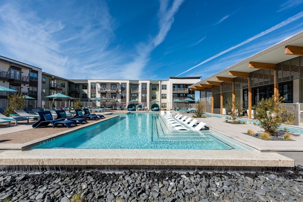 Resort-Worthy Pool with Lap Lane