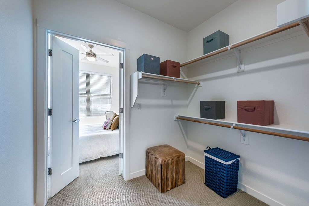 Oversized Walk-In Closets