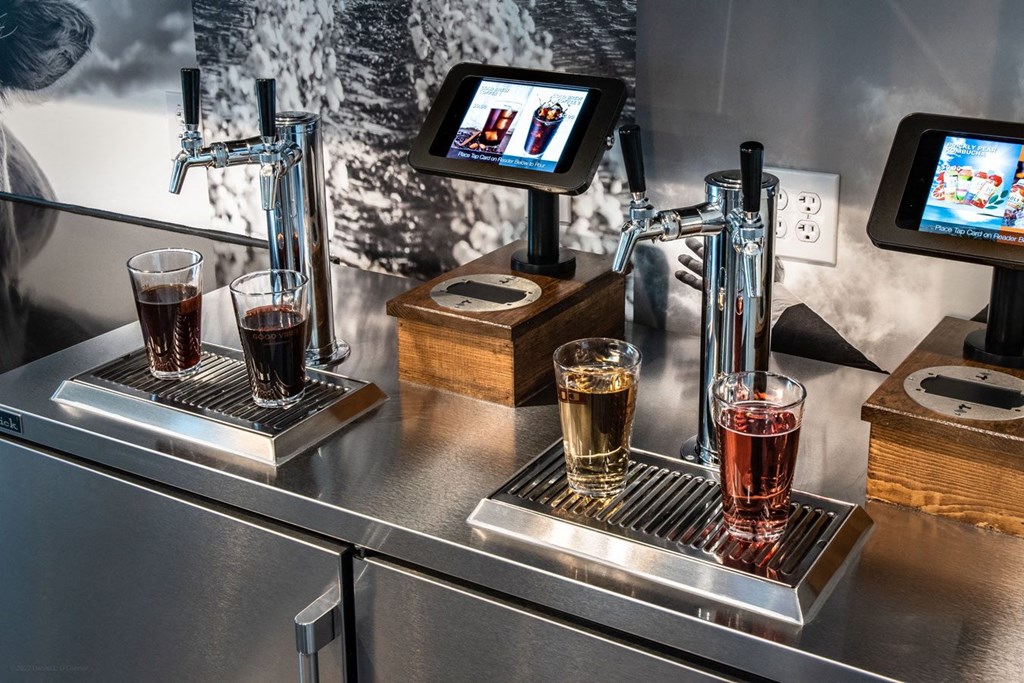 Complimentary Kombucha & Cold Brew on Tap