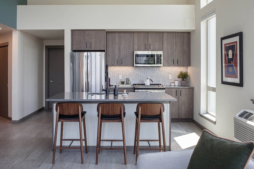Anthem PDX Apartments Kitchen