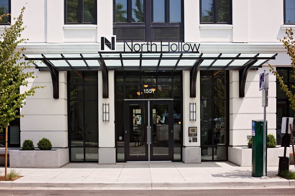 North Hollow Apartments Exterior Entrance