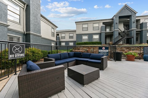 Rooftop Patio at 5636 Apartment Homes, Dallas