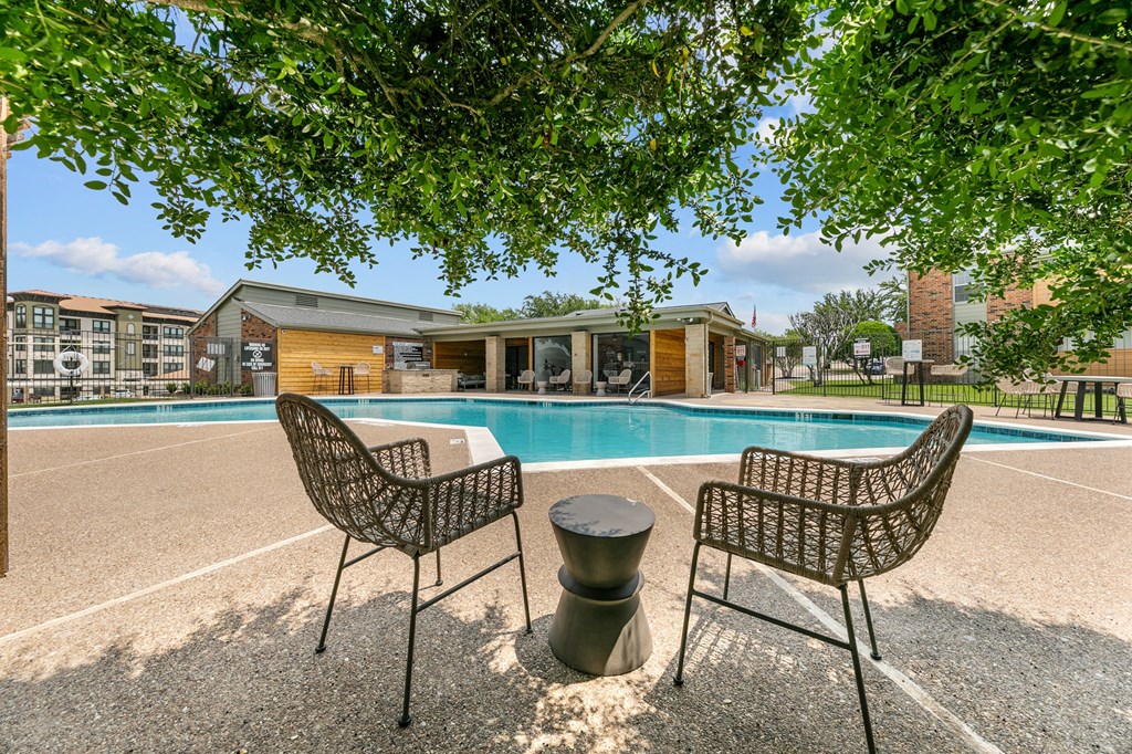 Chair table at The Hills at Ironhorse, Texas