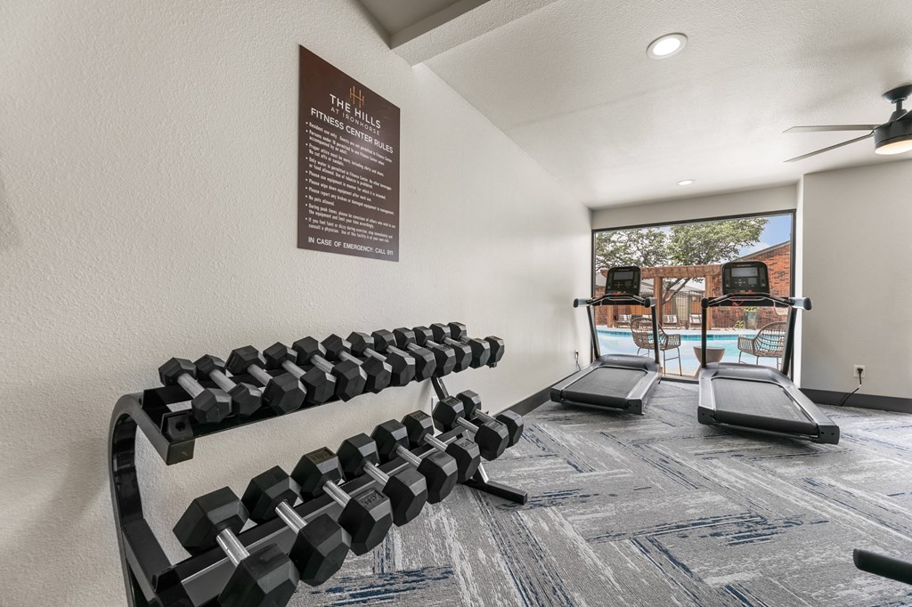 Gym at The Hills at Ironhorse, North Richland Hills, Texas