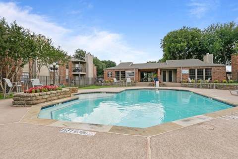 Swimming area at The Hudson, Texas