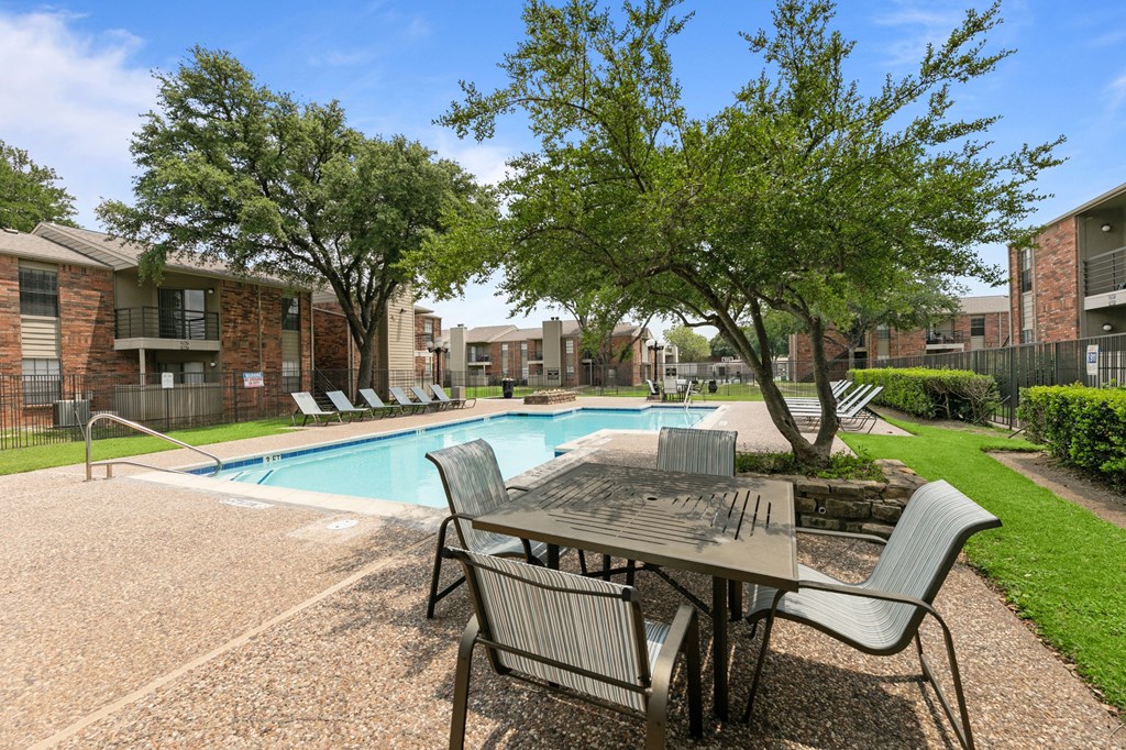 offer a swimming pool at The Hudson, North Richland Hills, Texas