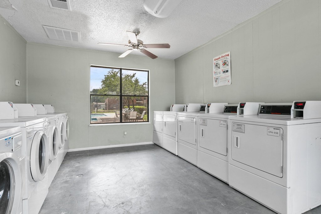 our apartments have a laundry room with washer and dryer at The Hudson, North Richland Hills, TX, 76180