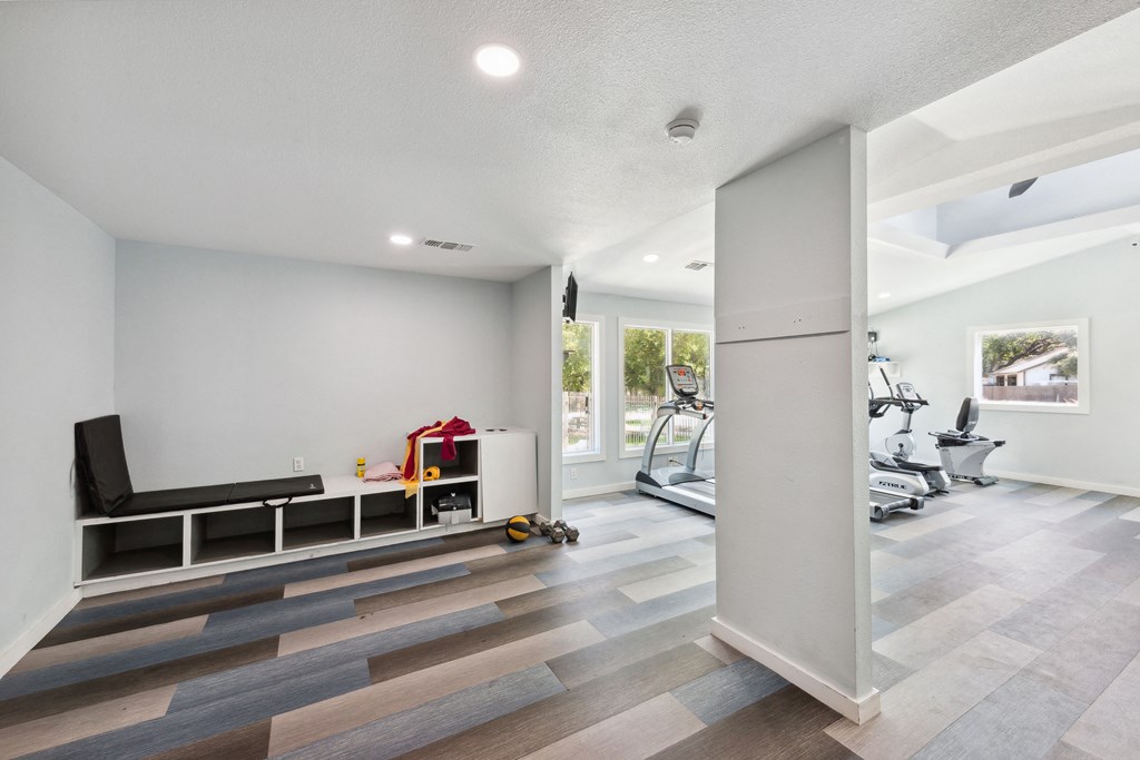 Wooden floor at Maxwell Townhomes, Texas