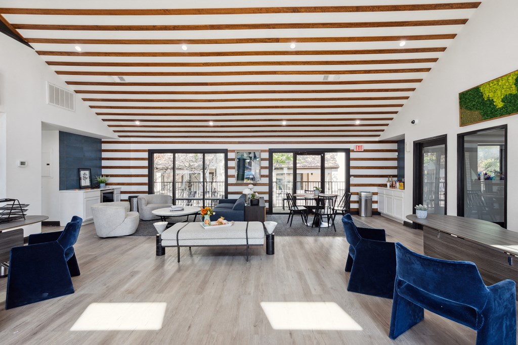 Game room at Maxwell Townhomes, San Antonio, Texas